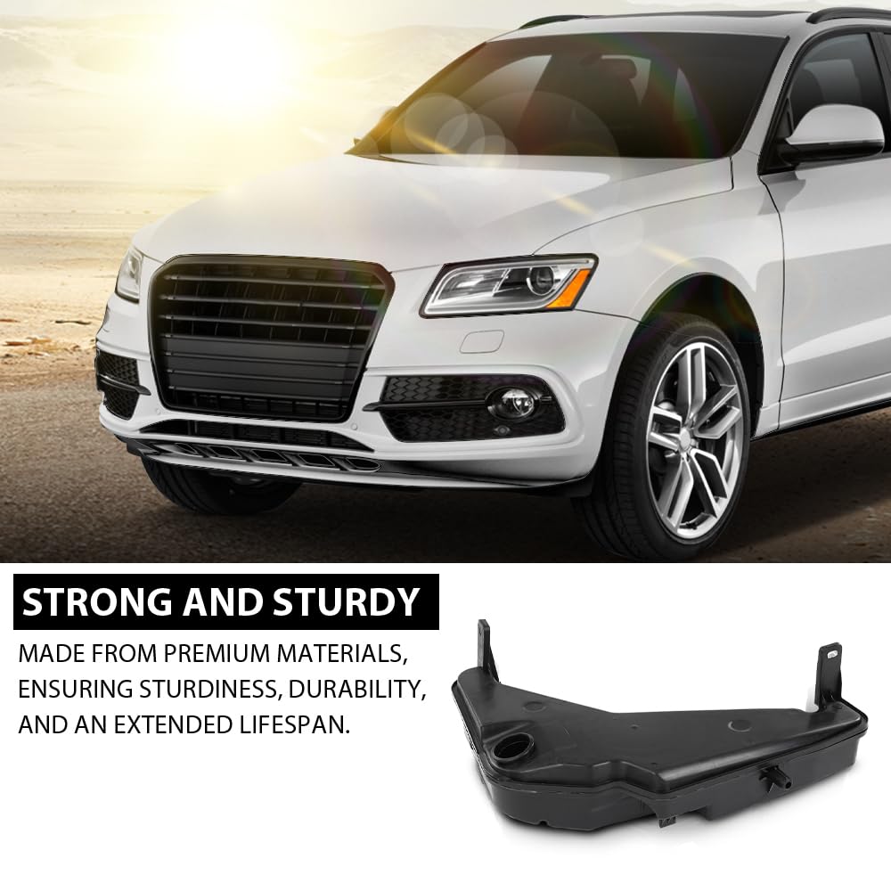 G-PLUS Washer Reservoir, Compatible with Audi Q5 2009-2017/ SQ5 2014-2017, 8R0-955-453-D Black