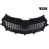 G-PLUS Front Upper Grille Replacemet Chrome Black Compatible with 2017 2018 2019 Buick Encore