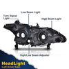 G-PLUS Headlights Compatible With 2013 2014 2015 Nissan Altima 4-Door Sedan Factory Style Automotive Halogen Model Headlamps,Black Driver Side(Left),faros delanteros