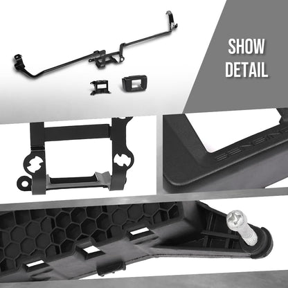 G-PLUS Cruise Control Distance Sensor Bracket & Cover Compatible with Honda Accord 2018 2019 2020 2021 36809-TVA-H01, 36804-TVA-H00 Black