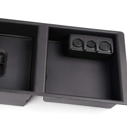 G-PLUS Center Console Coin Holder Compatible with Chevy Silverado Suburban Tahoe/GMC Sierra 2500HD 3500HD Yukon XL 2015-2018 Change Holder Organizer 22817343, 10436137