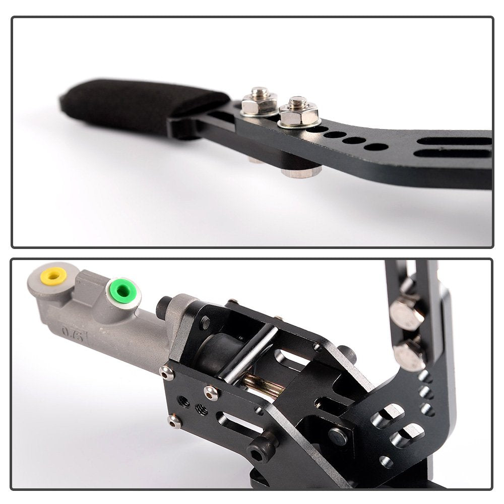 G-PLUS Universal Hydraulic Handbrake ebrake Racing Parking Emergency Brake Lever Black