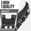 G-PLUS Grille Cover Upper Radiator Sight Shield Compatible with Hyundai Elantra 2021-2023 1.6L 1580CC 96CU. IN. L4 FULL HYBRID EV- (FHEV) DOHC/DOHC TURBOCHARGED HY1224124, 86391AA000 Black
