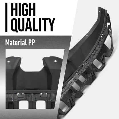 G-PLUS Grille Cover Upper Radiator Sight Shield Compatible with Hyundai Elantra 2021-2023 1.6L 1580CC 96CU. IN. L4 FULL HYBRID EV- (FHEV) DOHC/DOHC TURBOCHARGED HY1224124, 86391AA000 Black