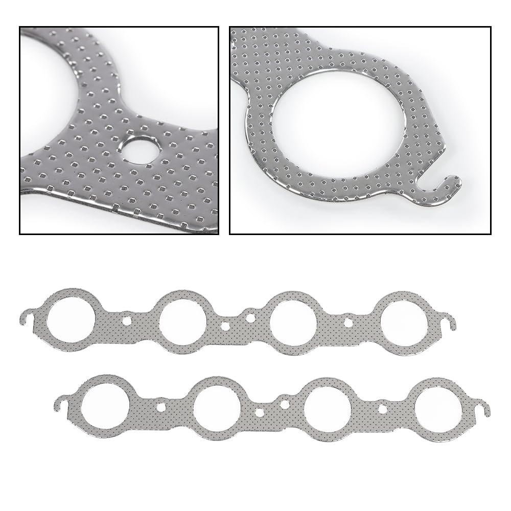 G-PLUS Head Gasket Set Compatible with Cadillac Escalade 2007-2014,Fit Chevy Silverado 1500/Suburban 1500/Avalanche 2007-2009,Fit GMC Sierra 1500 2007-2009,Fit GMC Yukon 2007-2014 HS26192PT-6