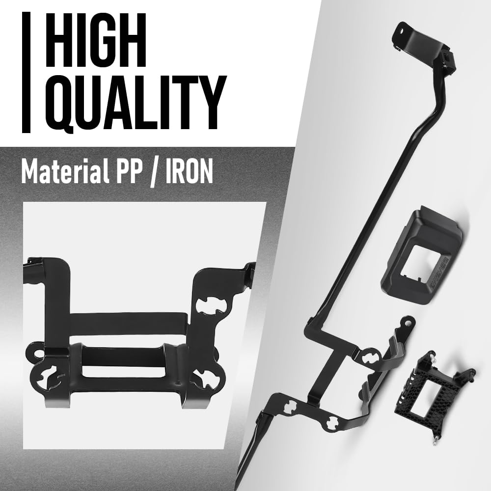 G-PLUS Cruise Control Distance Sensor Bracket & Cover Compatible with Honda Accord 2018 2019 2020 2021 36809-TVA-H01, 36804-TVA-H00 Black