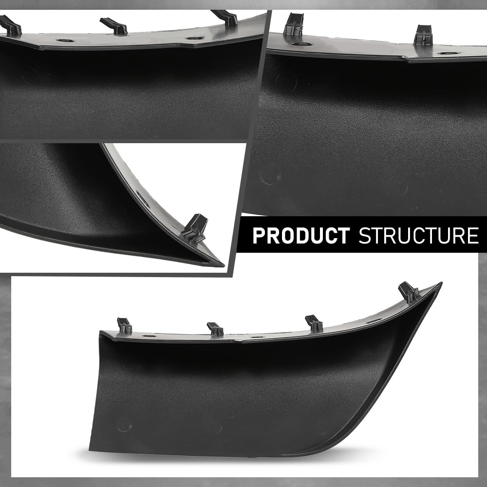G-PLUS Front Fascia Spat Right Passenger Side Stone Deflector Compatible with Jeep Grand Cherokee L 2021-2024 68421752AB