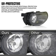 G-PLUS Fog Lights 2PCS for Audi A8 D3 2004-2007 Black Product Image
