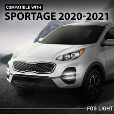 G-PLUS LED Fog Lights 2PCS for Kia Sportage 2020-2022 Front View