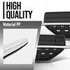 G-PLUS Fog Light Hole Cover Set Left & Right Side Compatible with Volvo XC90 2016 2017 2018 2019 313830440, 313830457 Chrome Black