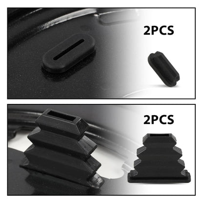 G-PLUS Rear Brake Dust Shield Compatible with Dodge Durango 2004-2005/Fit Dodge Ram 1500 2002-2007 52009967AJ 52113468AD
