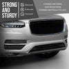 G-PLUS Fog Light Hole Cover Set Left & Right Side Compatible with Volvo XC90 2016 2017 2018 2019 313830440, 313830457 Chrome Black