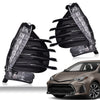 G-PLUS LED Fog Lights Compatible with Toyota Corolla Sedan SE XSE 2017 2018 2019 w/Wiring & Bulbs Clear lens Driver & Passenger Side LED Fog Lamps 8144002030 8143002030 TO2562103 TO2563103