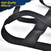 G-PLUS Webbing Nets Compatible with 2006-11 ATV Honda TRX450R 400EX 400X 300EX 300X,Replacement Nerf Bar Nets Black