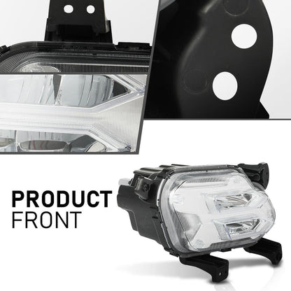 G-PLUS Left Front LED Daytime Running Light Fog Light With Bulb Compatible with Kia Sorento 2021-2022