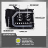 G-PLUS LED DRL Headlights Assembly Fit GMC Sierra 1500 2007-2013 /Fit for GMC Sierra 2500HD 3500HD 2007-2014 Headlamps Clear Lens Black Housing Clear Reflector 20980241 22853030,faros delanteros