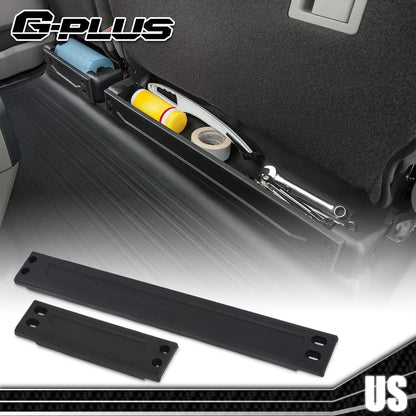 G-PLUS Under Seat Cargo Storage Organizer Crew and Super Cab Compatible with 2015-2022 F150 Super Cab and Crew Cab FL3Z-78115A00-AA