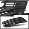 G-PLUS Pair Front Lower Bumper Fog Light Covers, Compatible with Audi A7 2011-2014, LH Driver & RH Passenger Side 2PCS, 4G8807681, 4G8807682