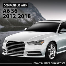 G-PLUS Bumper Brackets 2PCS for Audi A6 A6 Quattro S6 2012-2018 Front View