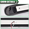 G-PLUS LED Third Brake Light Compatible With 07-14 Chevy Silverado/GMC Sierra,3RD LED Bar Brake/Cargo Light,Type I (Smoky lens Chrome Housing Amber Reflector)