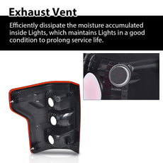 G-PLUS Rear Tail Light for Ford F150 2018-2020 Right Side Chrome Housing Product Image