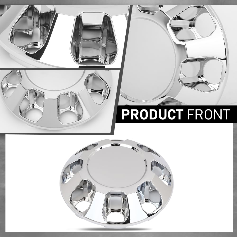 G-PLUS Wheel Center Caps Chrome Hub Cap Compatible with GMC Sierra 2500HD 2015-2020, Compatible with GMC Sierra 3500HD 2015-2020 22909152