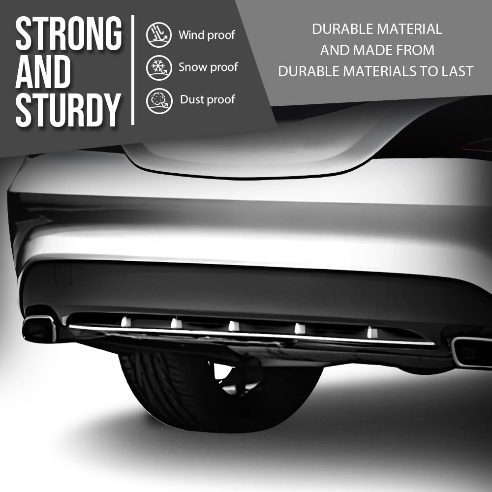 G-PLUS Rear Lower LH or RH Bumper Molding Trim Compatible with Benz CLA250 2014-2016 1178850023, MB1144139 Silver
