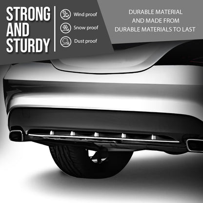 G-PLUS Rear Lower LH or RH Bumper Molding Trim Compatible with Benz CLA250 2014-2016 1178850023, MB1144139 Silver