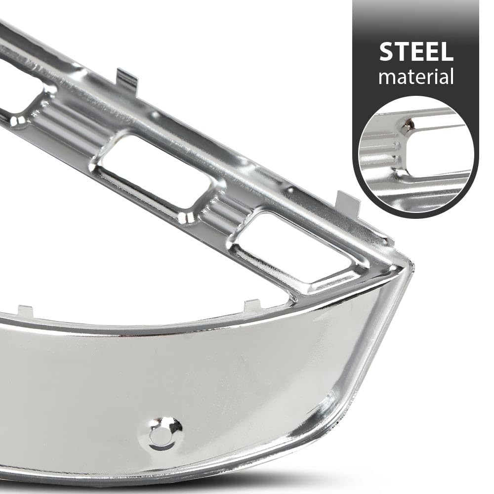 G-PLUS Dash Instrument Bezel Chrome Compatible with 1956 Ford F-Series Pickup Truck 45306 3203B