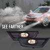 G-PLUS Front Bumper Driving Fog Lamp Compatible with 2017-2018 CR-V models only Fog Light Assembly Left Driver Right Passenger Side HO2592141 HO2593141