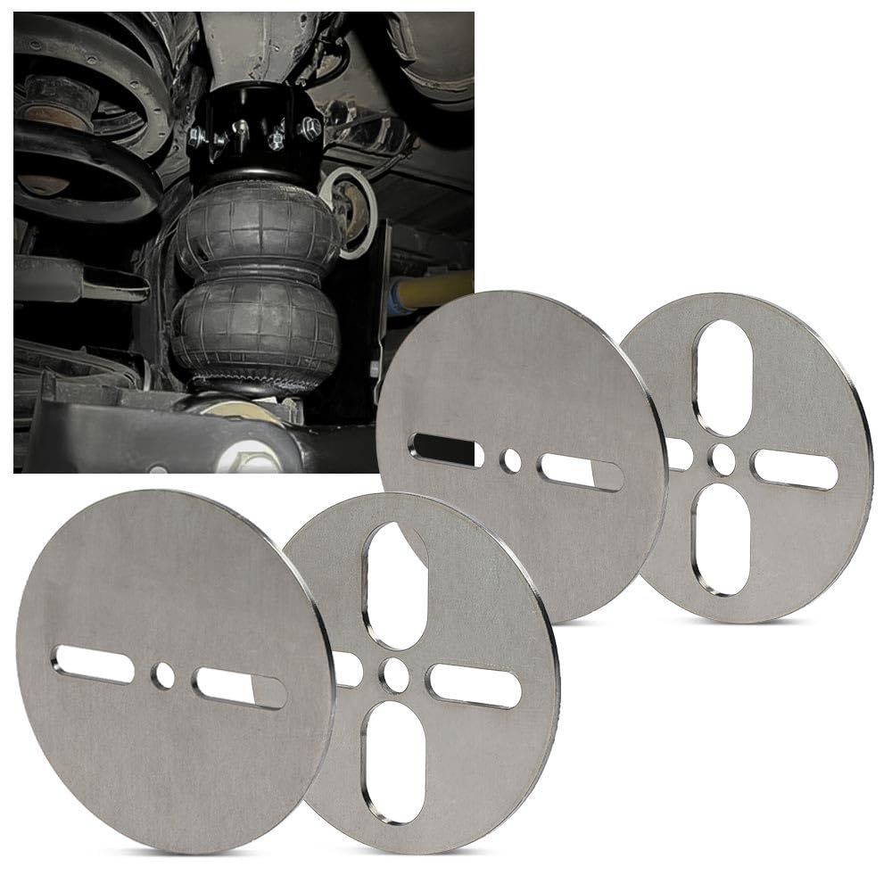 G-PLUS Universal Air Ride Mount Plates Upper Lower Dual or Single Port 2500 2600 Bags