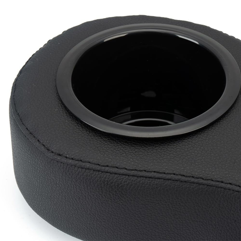 G-PLUS Rear Seat Armrest with Cup Holder Universal Compatible with EZGO/Club Car/Yamaha and Other Golf Cart Models, Black