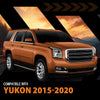 G-PLUS Front Right Passenger Side Fender Compatible with GMC Yukon/Yukon XL(submodel: Denali, SLE, SLT) 2015-2020 23272197, 22756426, 84216912, GM1241390 Black