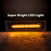 G-PLUS Amber LED Marker Light Compatible with Chevy C10 C20 C30 GMC 1981-1991 GM2550115, GM2551107 Clear Lens Front Side Marker Lamp