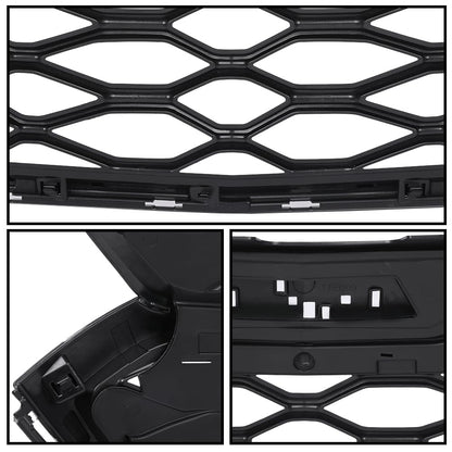 G-PLUS Front Bumper Upper Grill Compatible with 2018-2020 Chevy Equinox Automotive Front Bumper Grille Trim Replacement