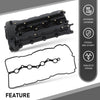 G-PLUS Engine Valve Cover w/Gasket 224102G100 Compatible with Hyundai Sonata 2011-2015/ Fit Hyundai Tucson 2010-2013/ Fit Kia Optima 2011-2016/ Fit Kia Forte 2010-2013