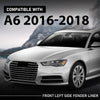 G-PLUS Front Left Side Fender Liner Compatible with Audi A6 S6 2016-2018 4G0853887J, AU1250110