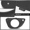 G-PLUS Left Fog Light Cover Lamp Bezel, Compatible with Porsche Macan Base and S Model 2015-2018, Driver Side, 95B807795B, 95B807795