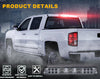 G-PLUS LED 3rd Brake Light, Compatible with Ford F250 F350 F450 F550 Super Duty 99-16/Ranger 93-11/Ford Explorer 01-05/Mazda B-Series 93-10 (Clear Housing Smoky Lens)