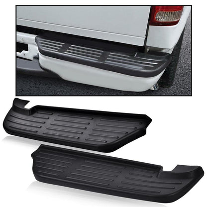 G-PLUS 2PCS Rear Bumper Step Pad Compatible with Ford F250 F350 F450 F550 Super Duty 1999-2007 Left & Right F81Z17B807AB, FO1191114, F81Z17B807AA, FO1191113