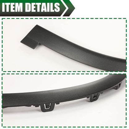 G-PLUS Rear Left Fender Flare Compatible with Tesla Model Y MY 2020 2021 2022 2023 2024 Fender Flare Wheel Arch Molding Driver Side 149416300B 149418700B