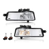 G-PLUS Front Bumper Driving Fog Light Lamps Pair Compatible with Audi A6 C6/ A6 S6 Quattro 2009-2011 4F0941699A, 4F0941700A Black