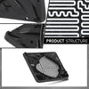 G-PLUS Mirror Glass Heated Left+Right Upper Compatible with Ford F150 Pickup Truck 2013-2014,Fit Ford F250 F350 F450 F550 Super Duty 2008-2016 FO1324150, FO1325150 White