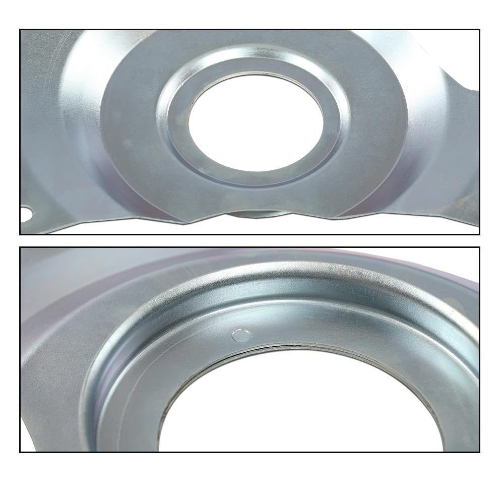 G-PLUS New Disc Brake Dust Shields,Backing Plates Compatible with Chevy C10 /C1500 Trucks and Suburbans 1971-1987, Fit GMC C15 / C1500 Trucks and Suburbans 1971-1987
