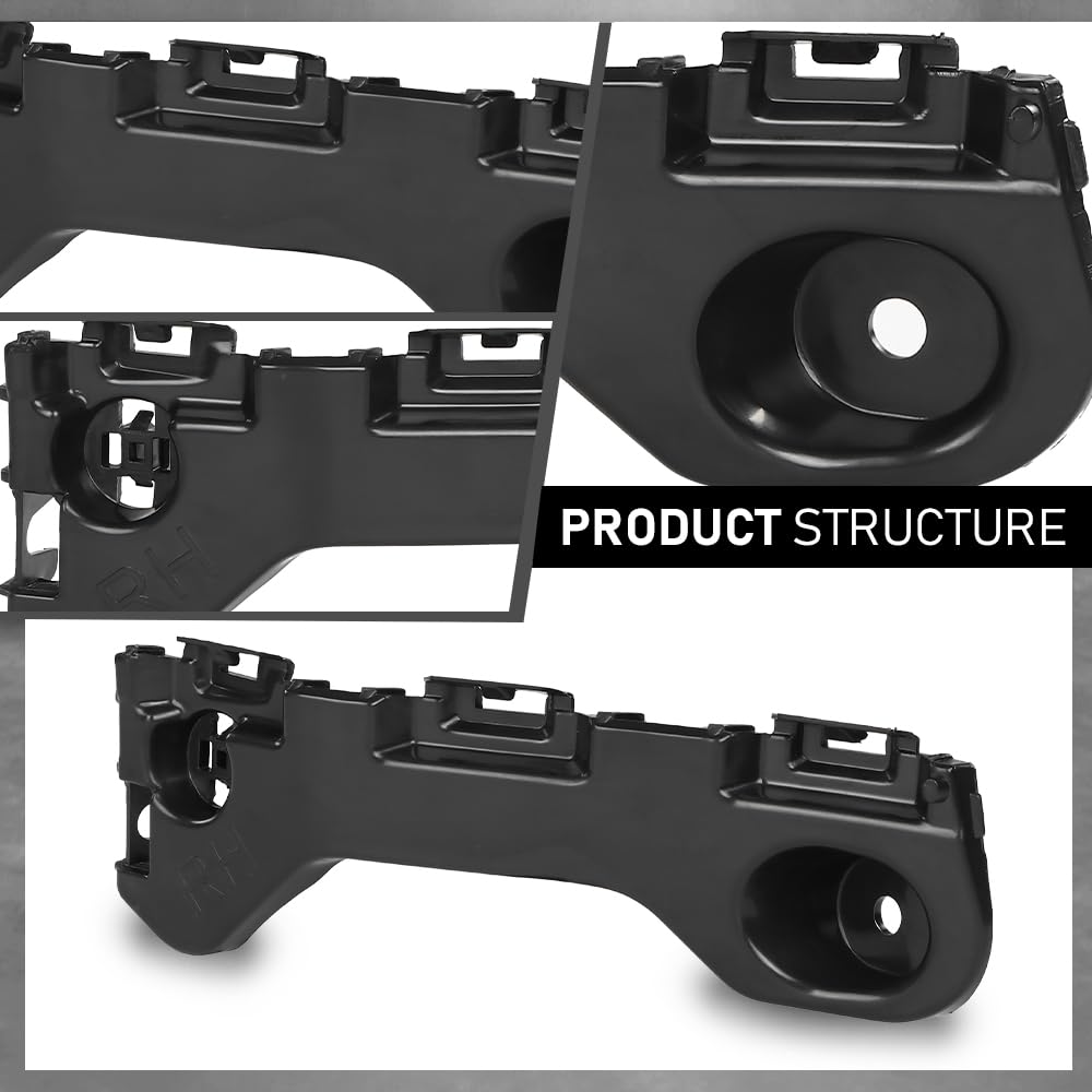 G-PLUS 2PCS Front Bumper Support Bracket, Compatible with Ford Edge 2011-2014/ Lincoln MKX 2012-2015, BT4Z17C947A, BT4Z17C947B