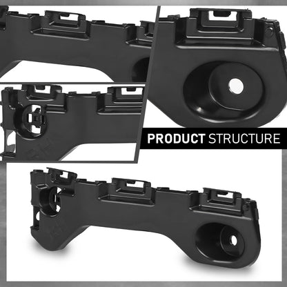 G-PLUS 2PCS Front Bumper Support Bracket, Compatible with Ford Edge 2011-2014/ Lincoln MKX 2012-2015, BT4Z17C947A, BT4Z17C947B