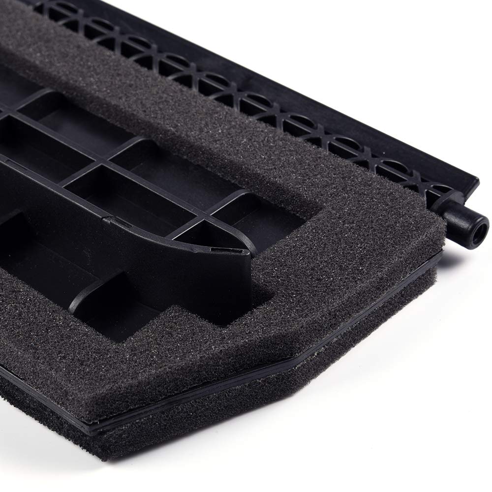 G-PLUS Heater Fix Blend Door Repair Kit Compatible with 1997 1998 1999 2000 2001 2002 2003 Ford F150 New Blendor Premium Replacement Black