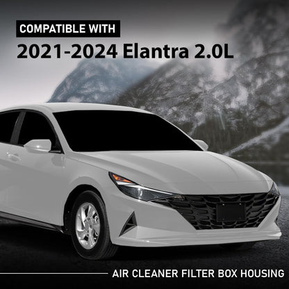 G-PLUS Air Cleaner Filter Box Housing Compatible with Hyundai Elantra 2.0L 2021-2024