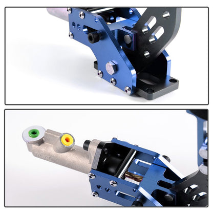 G-PLUS Hydraulic Handbrake Master Cylinder 3/4, E-Brake Racing Parking Emergency Brake Lever Handle Blue