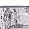 G-PLUS Headlights Assembly Compatible with Ford 1997-2003 F150 / Ford 1997-1999 F250 / Ford 1997-2002 Expedition,Clear lens Chrome Housing Clear Reflector,Headlamp,faros delanteros